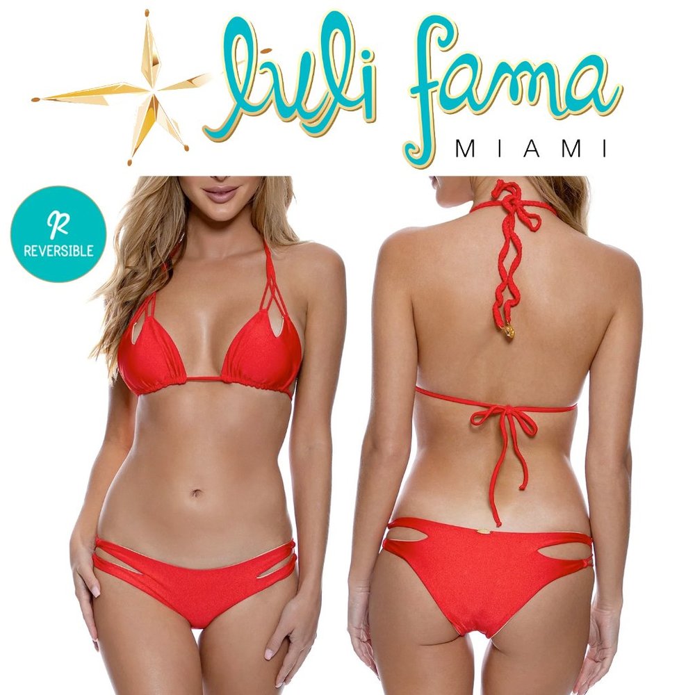 OBO. Luli Fama. Cosita Buena Reversible. RED. Size L